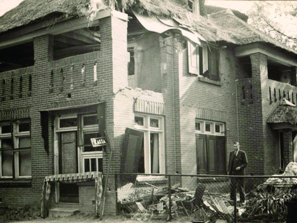 Heavily damaged